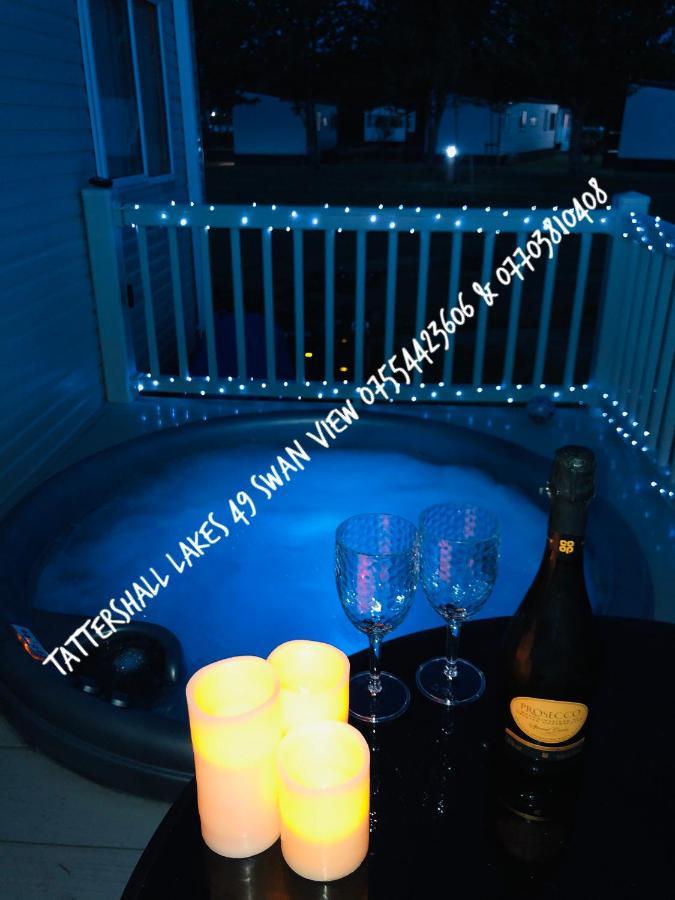 Swan View Retreats # Hottub # Egg Chair # Bbq & Bikes Included 8 Berth Tattershall Exteriör bild