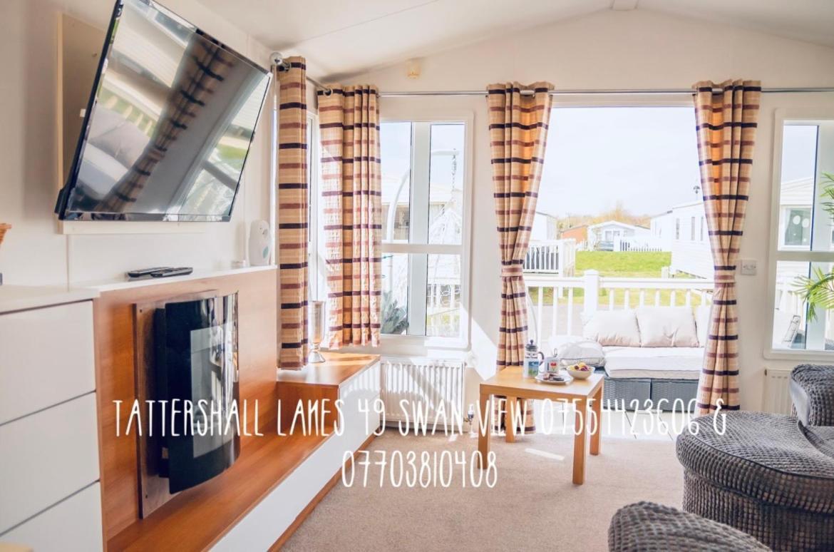 Swan View Retreats # Hottub # Egg Chair # Bbq & Bikes Included 8 Berth Tattershall Exteriör bild