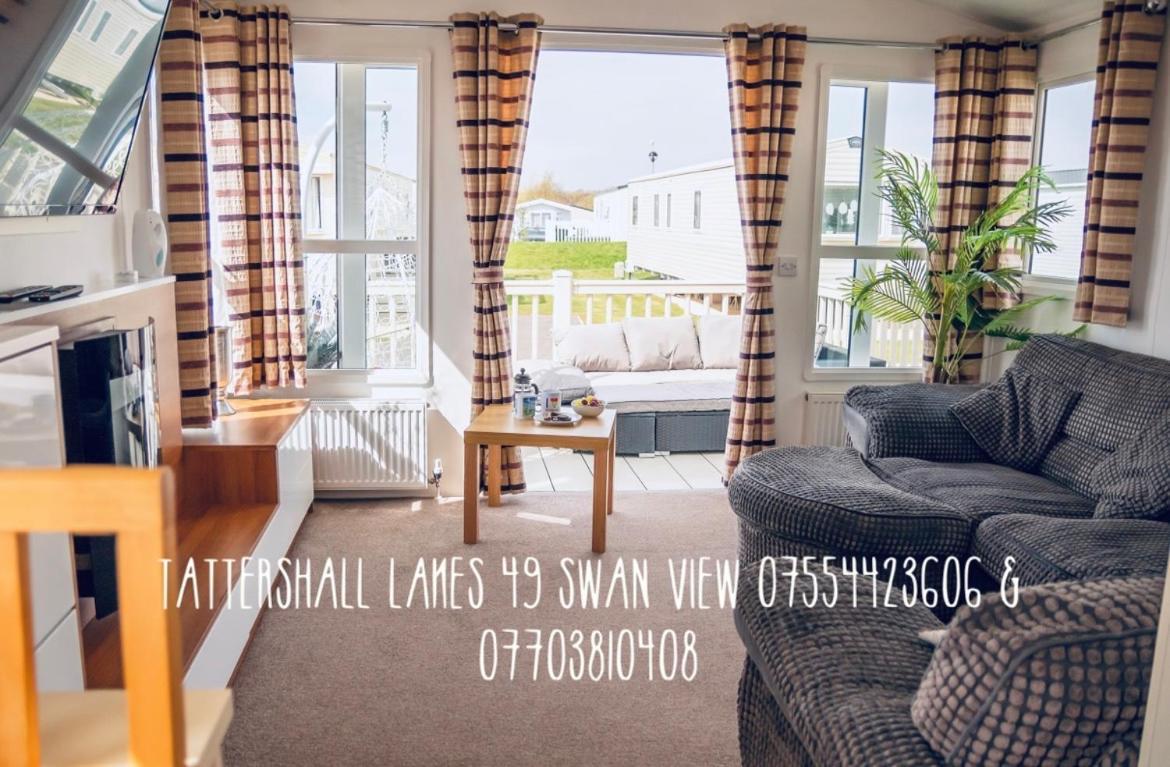 Swan View Retreats # Hottub # Egg Chair # Bbq & Bikes Included 8 Berth Tattershall Exteriör bild