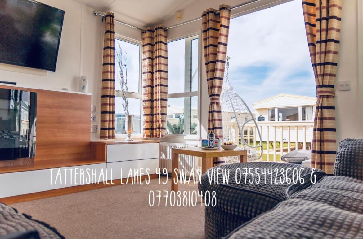 Swan View Retreats # Hottub # Egg Chair # Bbq & Bikes Included 8 Berth Tattershall Exteriör bild