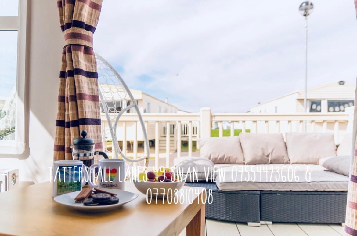 Swan View Retreats # Hottub # Egg Chair # Bbq & Bikes Included 8 Berth Tattershall Exteriör bild