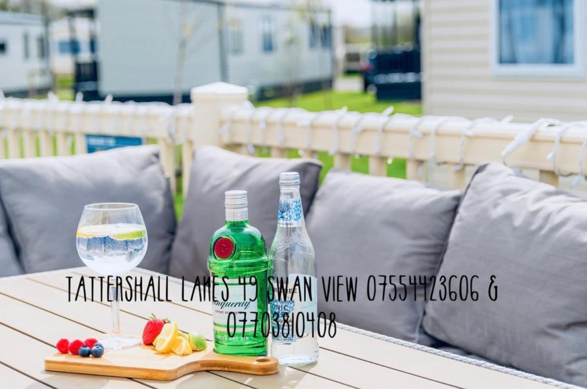 Swan View Retreats # Hottub # Egg Chair # Bbq & Bikes Included 8 Berth Tattershall Exteriör bild