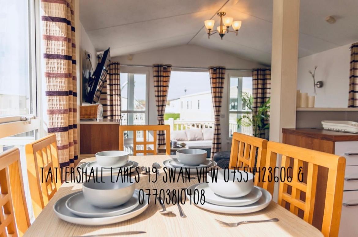 Swan View Retreats # Hottub # Egg Chair # Bbq & Bikes Included 8 Berth Tattershall Exteriör bild
