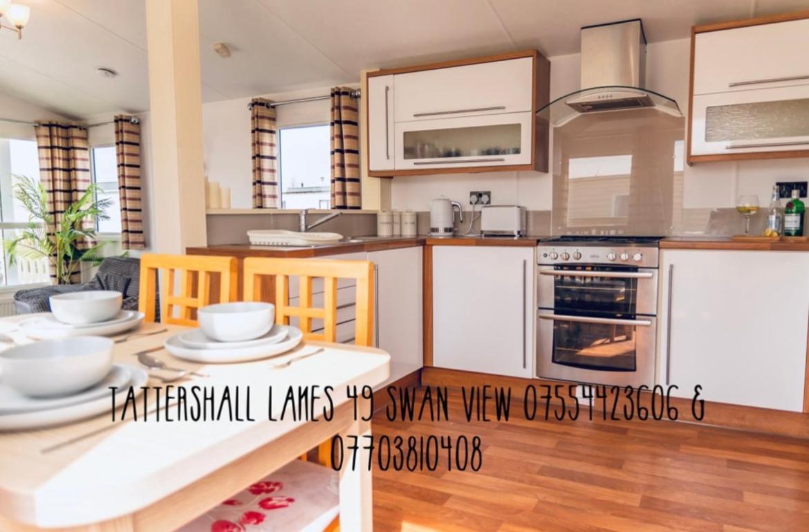 Swan View Retreats # Hottub # Egg Chair # Bbq & Bikes Included 8 Berth Tattershall Exteriör bild