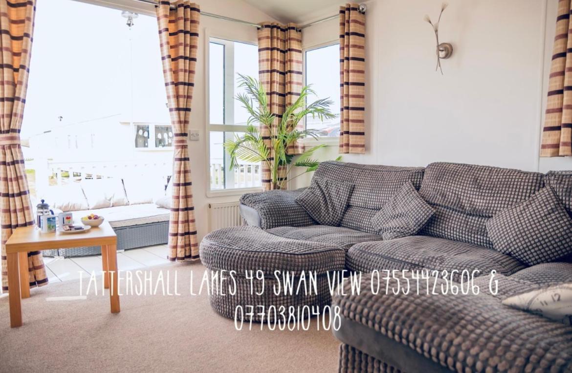 Swan View Retreats # Hottub # Egg Chair # Bbq & Bikes Included 8 Berth Tattershall Exteriör bild